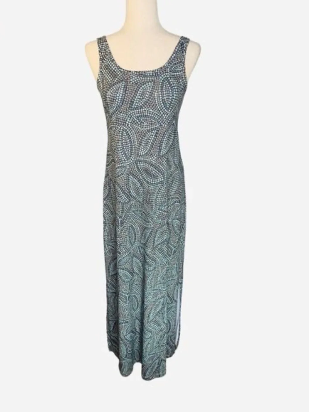 Columbia Freezer III PFG Mosaic Maxi Dress Small - Picture 2 of 7